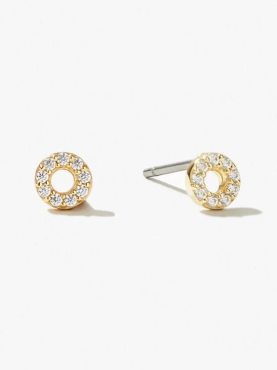 Ana Luisa Jewelry - Ana Luisa Circle Stud Earrings - Maeva